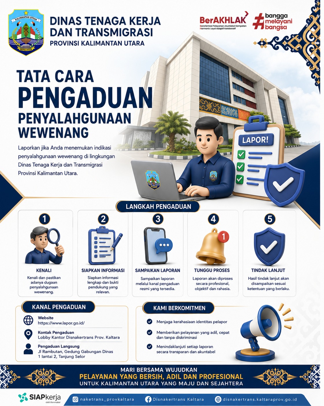 Tata Cara Pengaduan penyalahgunaan Wewenang